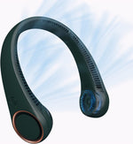 Portable Wearable Neck Fan-USB Rechargeable & Ultra-Quiet Hands-Free Cooling